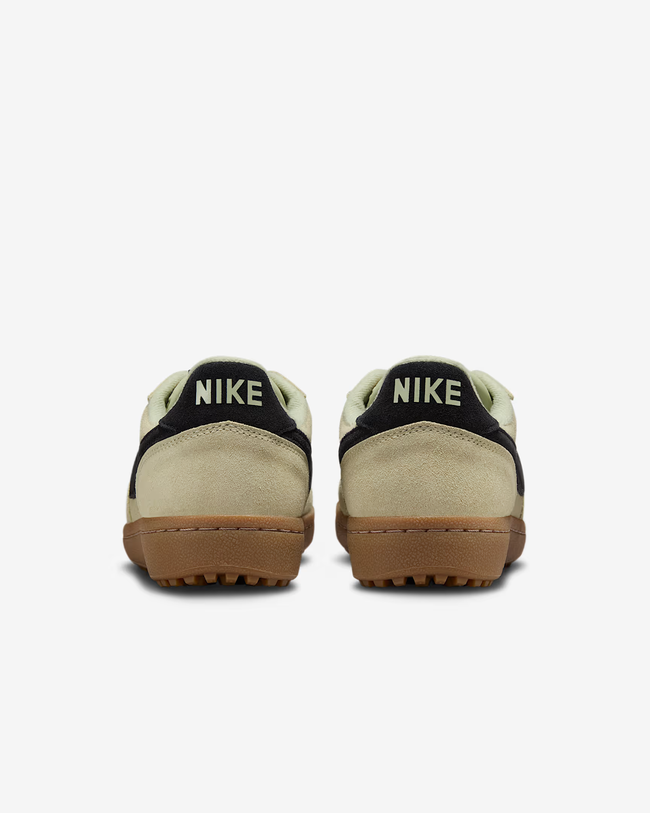 IF1743-301 Nike Field General Suede Shoes Olive Aura Gum Dark Brown (Women's)