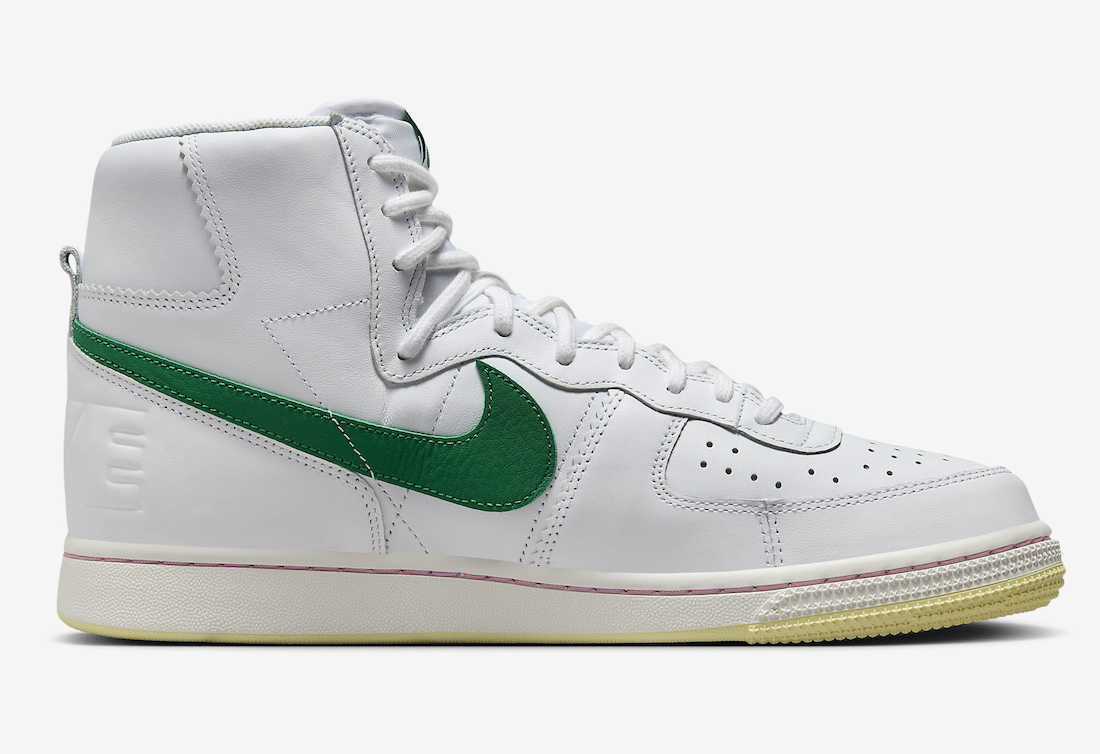 FV9350-100 Nike Terminator High White and Malachite (Men's)