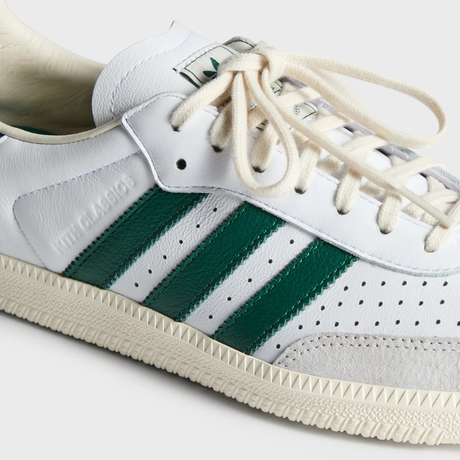 KH7397 KITH adidas Samba White Collegiate Green (Men's)