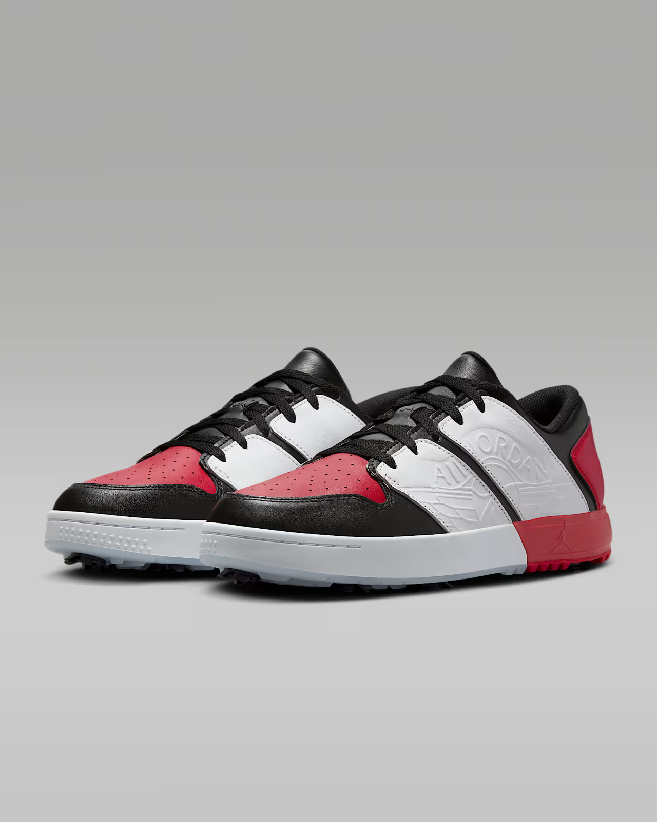 FZ4153-100 Nike Air Jordan Nu Retro 1 Low Golf Triple White (Men's)