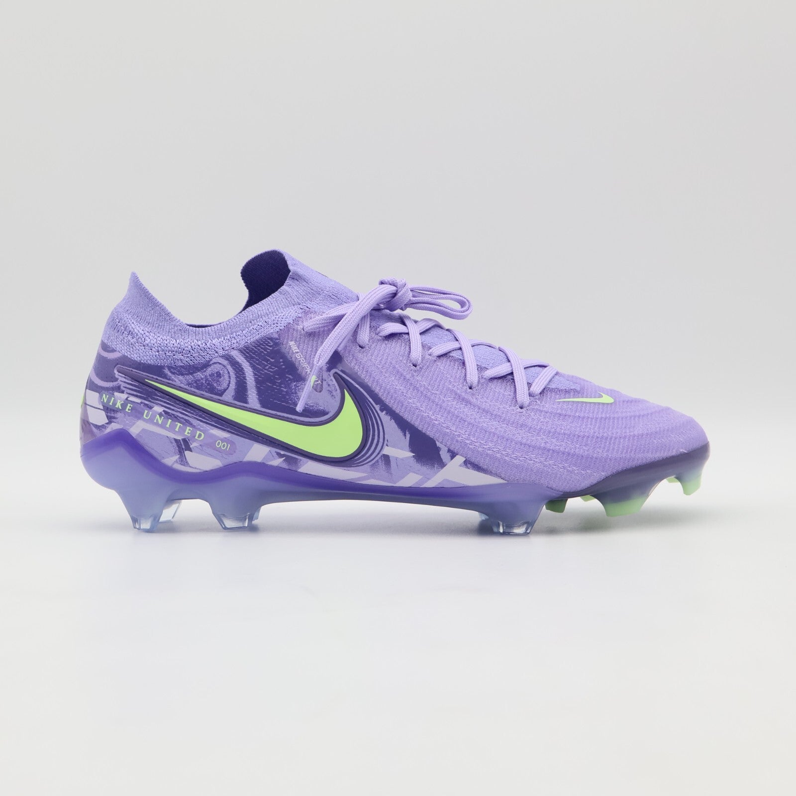 HF1597-500 Nike United Phantom GX 2 Elite Purple Agate Barely Volt (Men's)