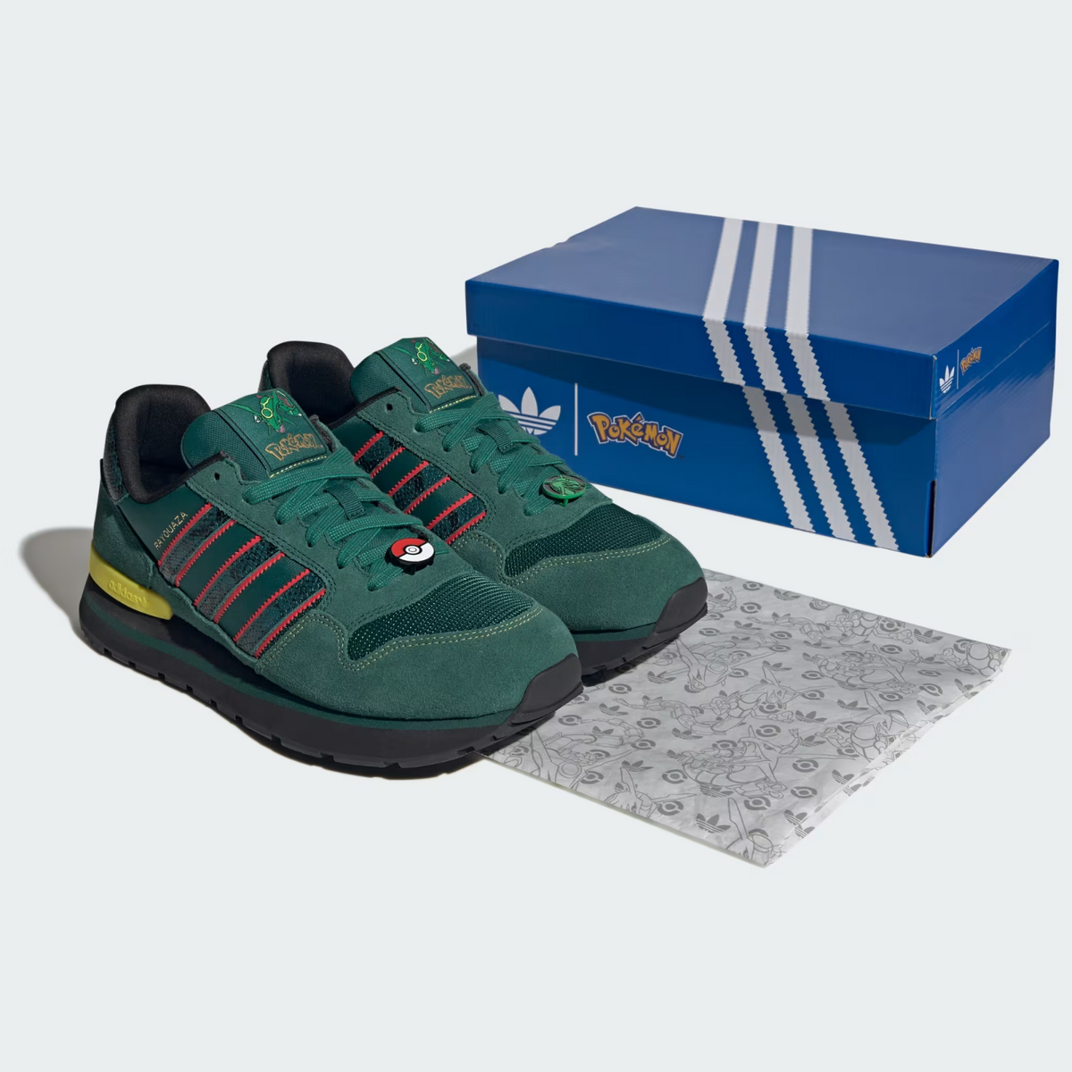 KI8189 Pokemon x adidas ZX 500 "Rayquaza" (Men's)