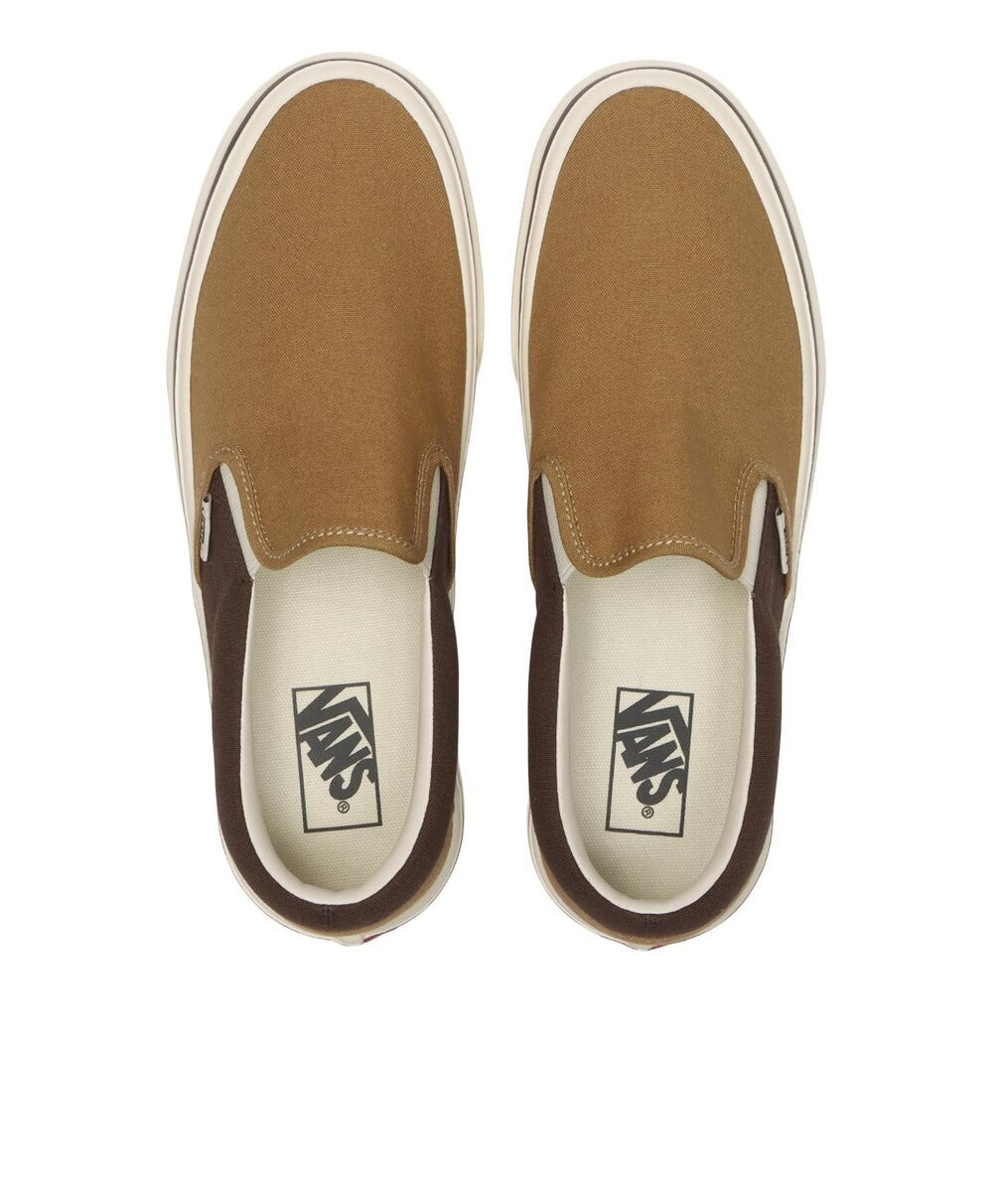 672836-0007 Vans Slip-On Lite "Beige/Brown" (V98 LITE) (Men's)