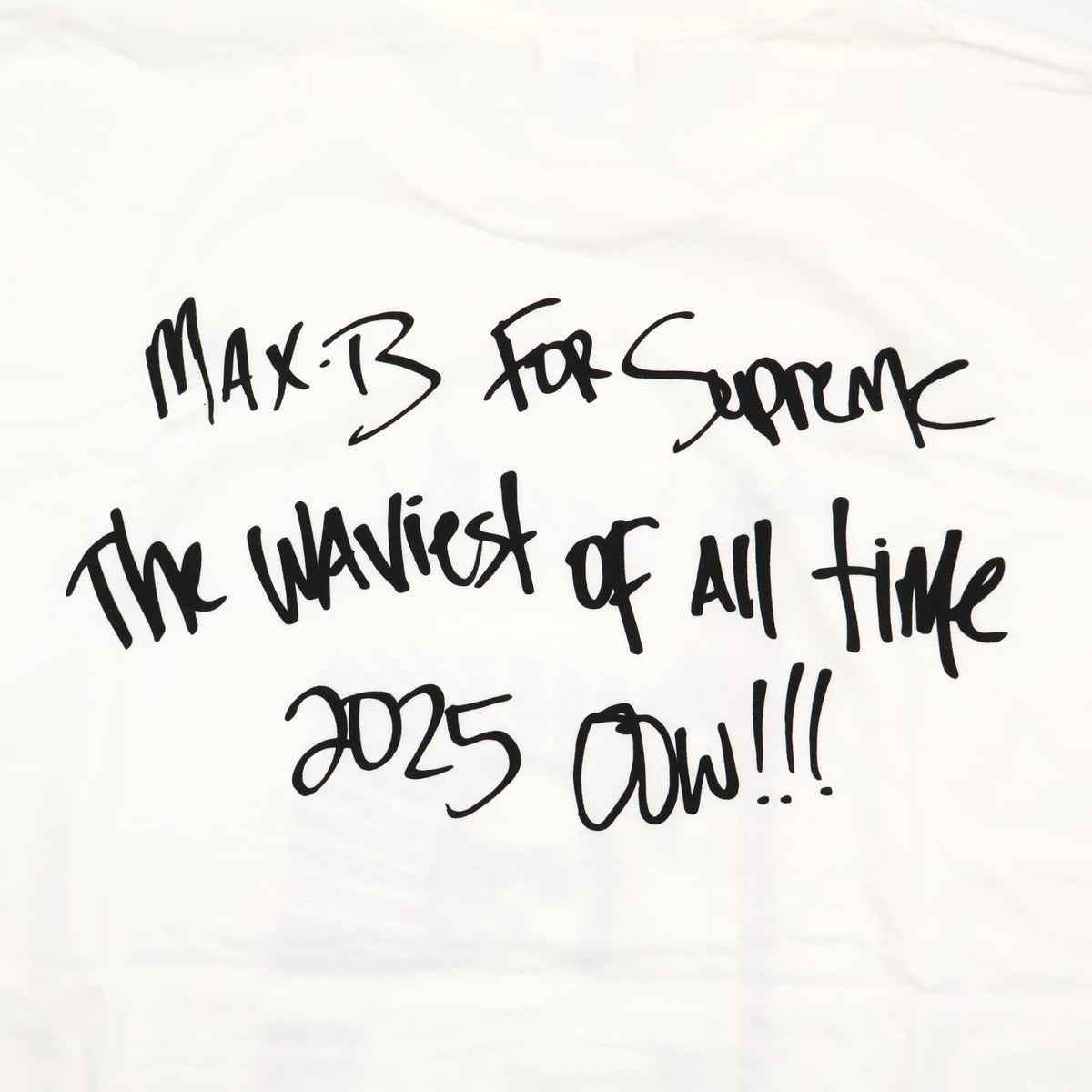 Supreme Max B Tee White