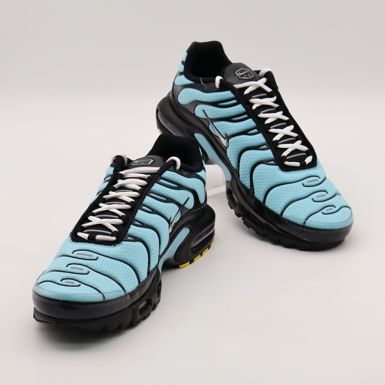 CV8838-400 Nike Air Max Plus Aqua Black White Metallic Silver (Men's)
