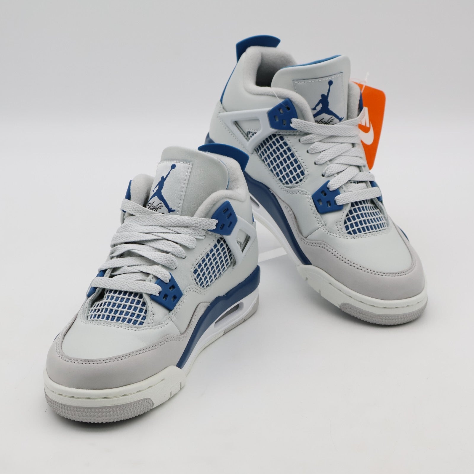 HF4281-141 Nike GS Air Jordan 4 Retro Industrial Blue