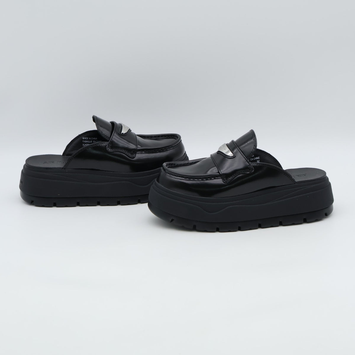 HJ4292-001 Nike Air Jordan Mule Black Metallic Silver (Women's)