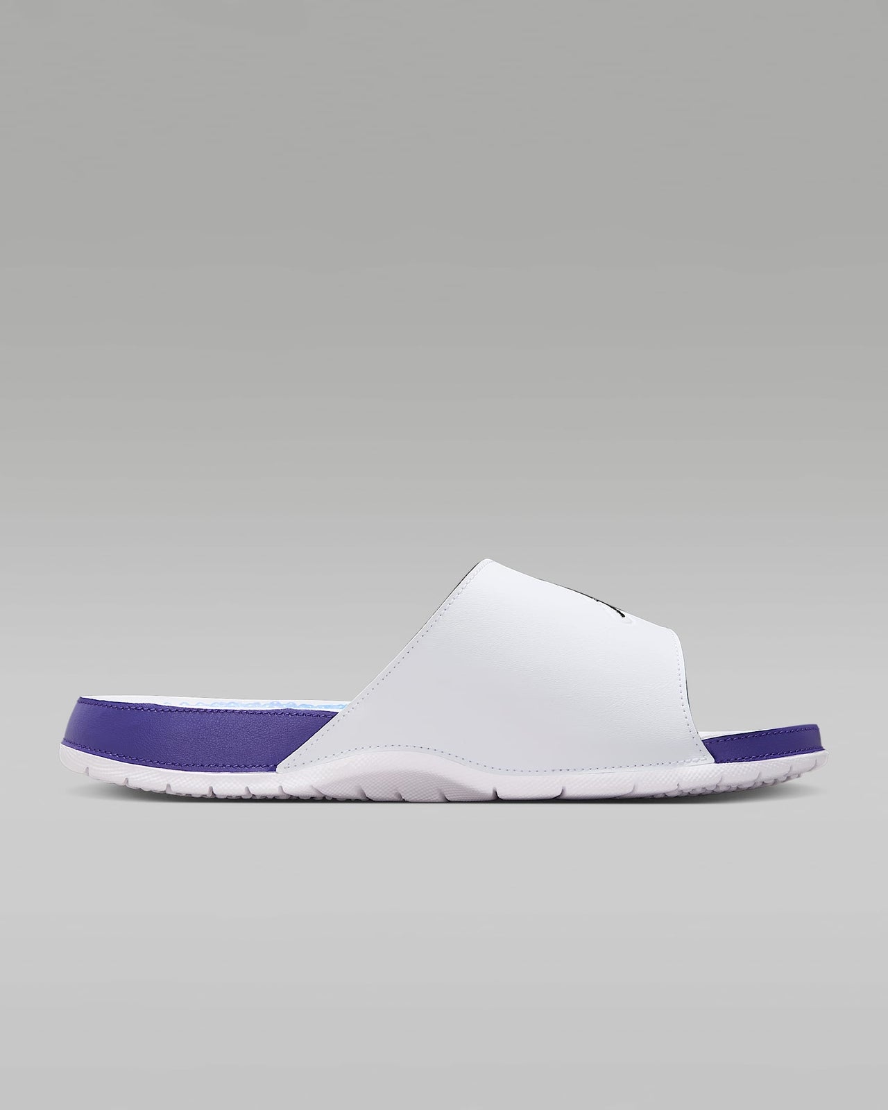 555501-103 Nike Jordan Hydro 5 Retro Slide White New Emerald Grape Ice  (Men's)