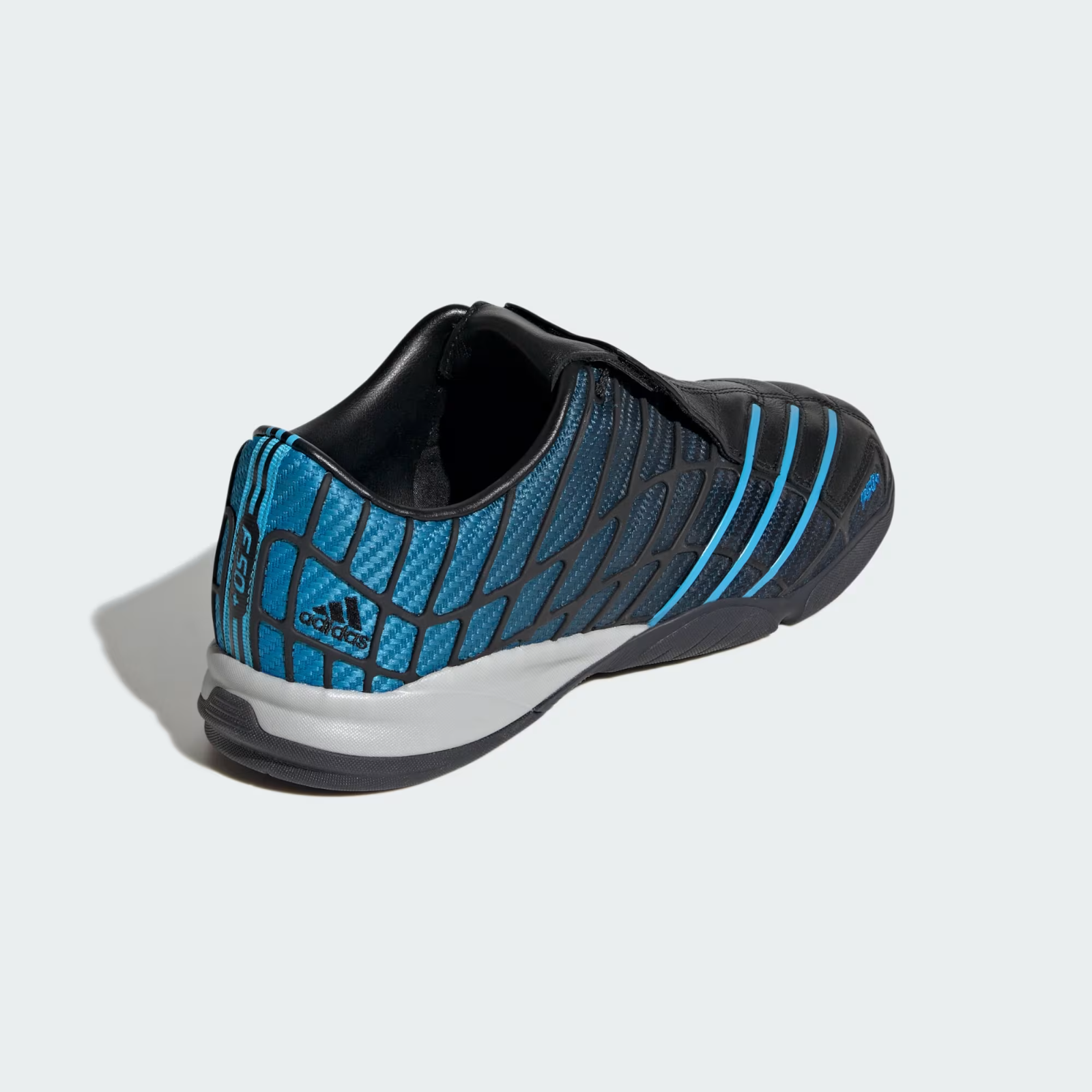 HQ9243 adidas F50 Sala Core Black Sky Rush (KITH Exclusive) (Men's)