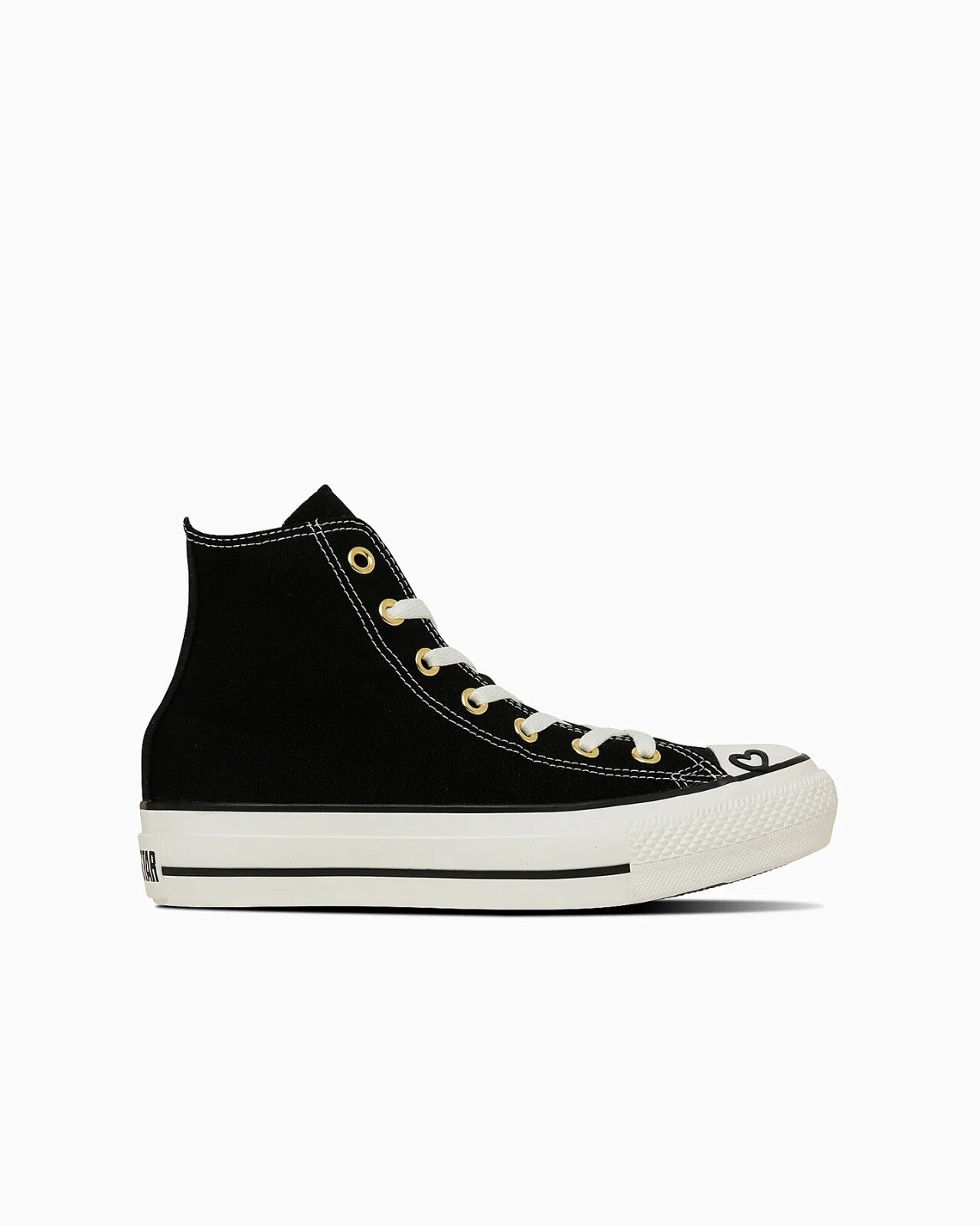 31315781 Converse  All Star PLTS Heartpoint Hi Black (Women's)
