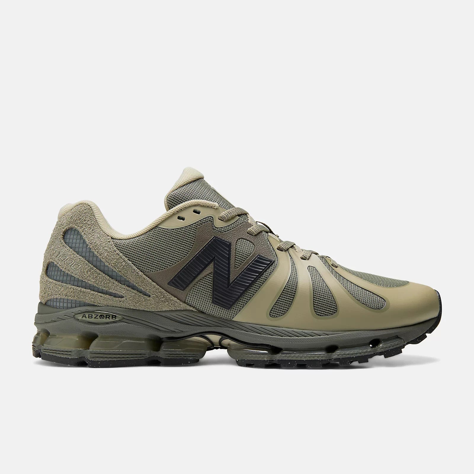 U1890ST Stone Island Ã New Balance ABZORB 1890 "Covert Green" (Men's)