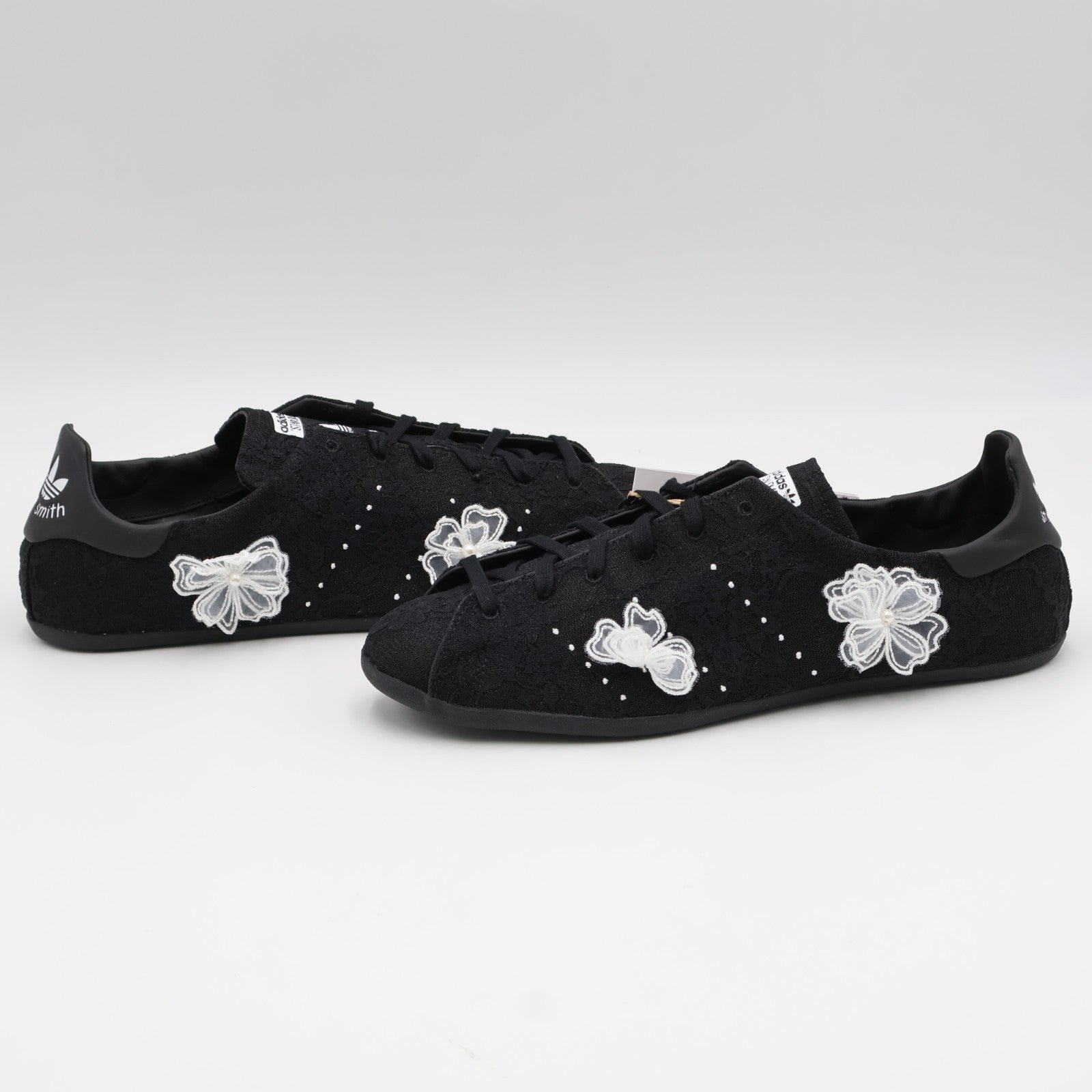 JR4475 atmos pink adidas Originals Stan Smith Lo Pro Core Black Cloud (Women's)