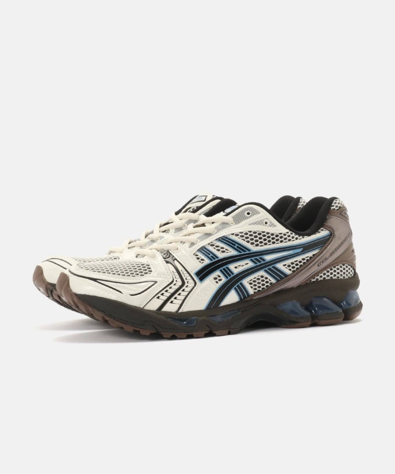 1203A740-104 Asics Gel-Kayano 14 Cream Blue Coast (Men's)