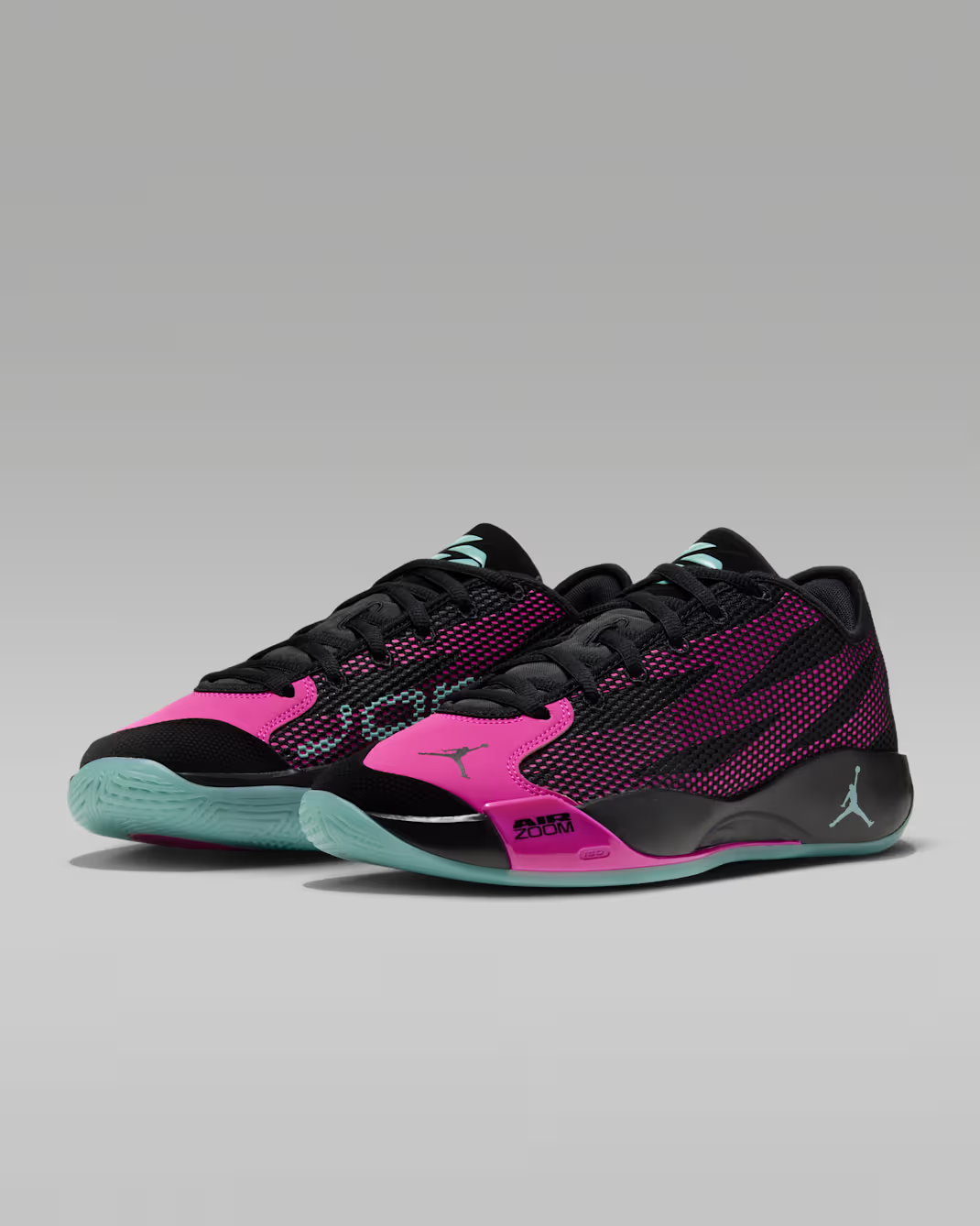 IF1611-004 Nike Luka 77 PF "Black/Laser Fuchsia" (Men's)