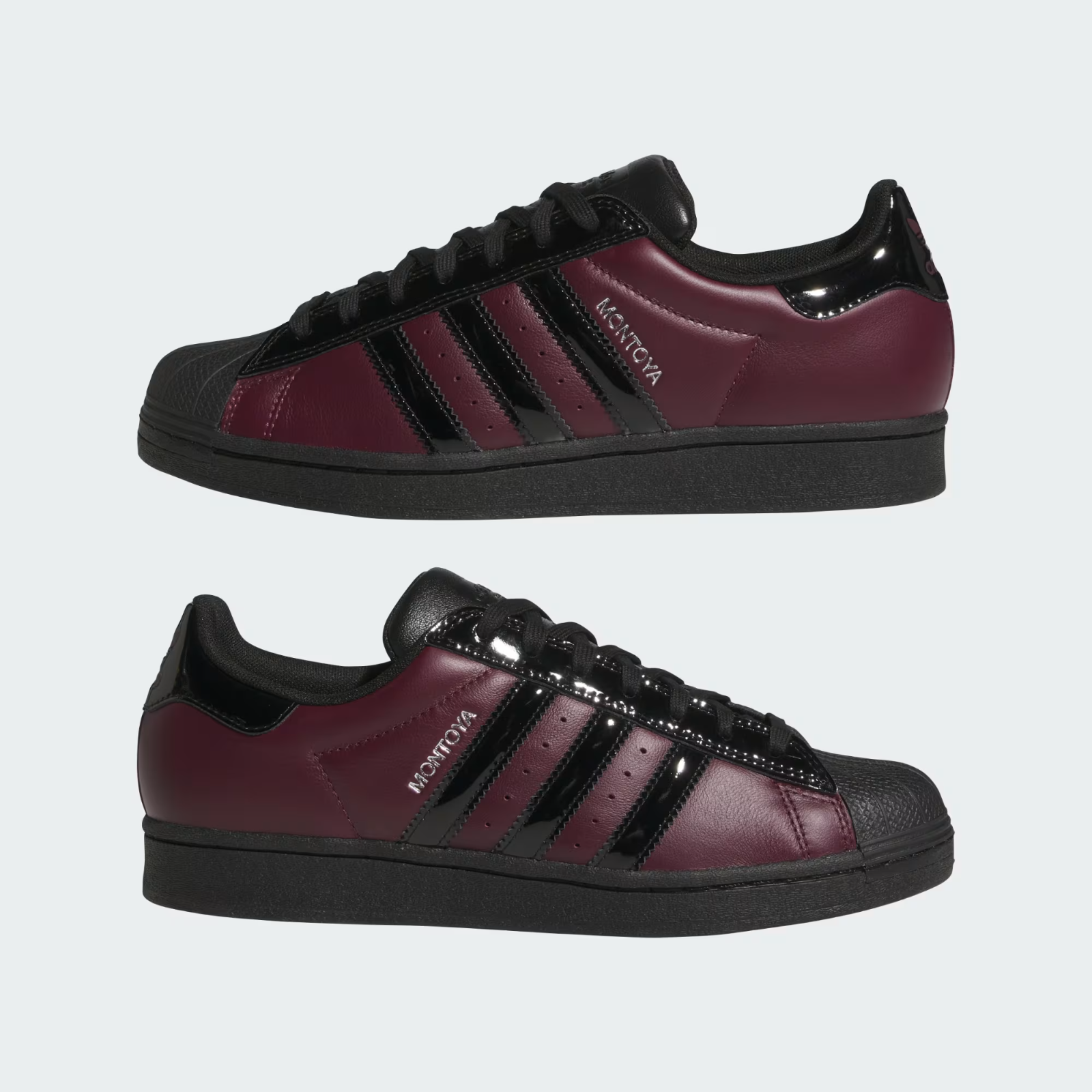 KI6735 Marcos Montoya Ã adidas Superstar ADV Maroon/Core Black (Men's)
