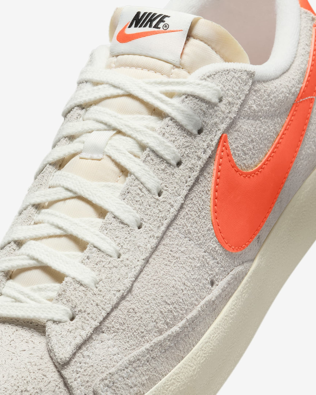 HF3158-100 Nike Blazer Low '77 PRM Summit White Safety Orange Coconut (Men's)