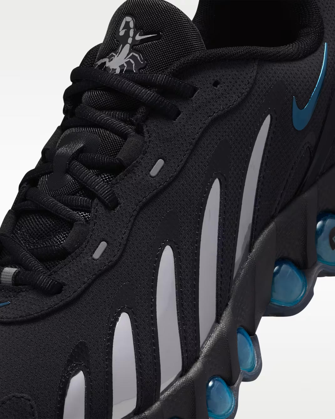IV6223-001 Nike Air Max DN8 PRM SE "Black/Chrome/Gamma Blue" (Men's)