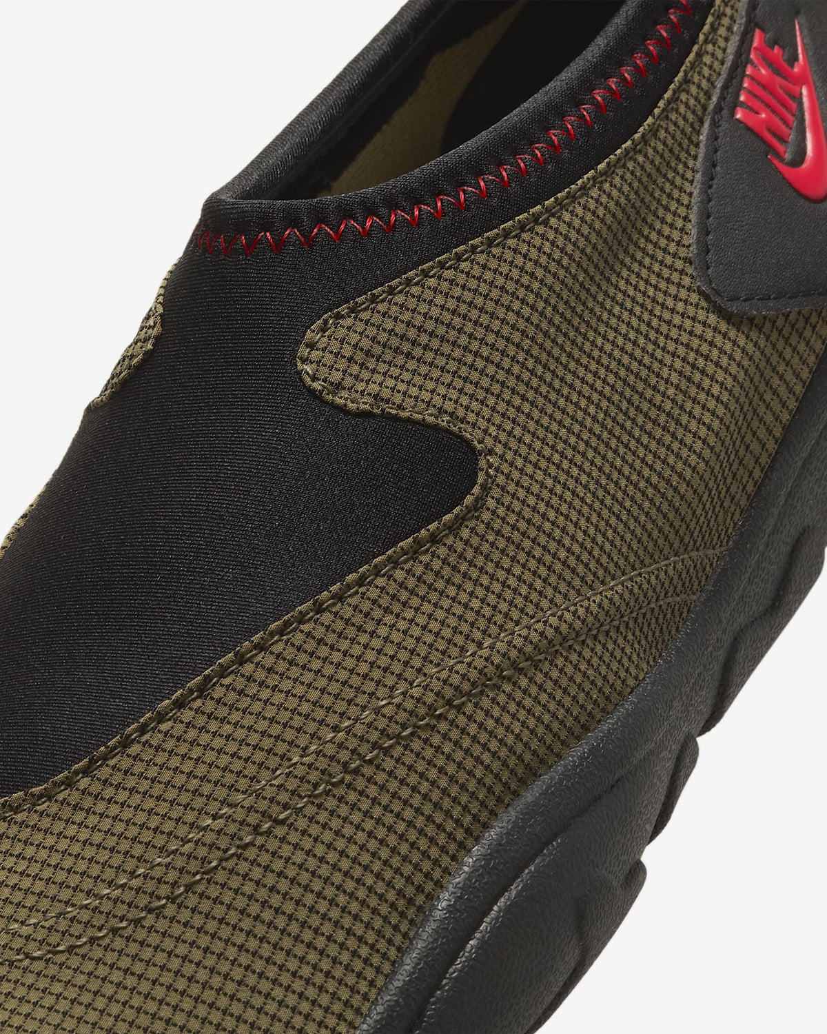 FZ5627-200 Nike Aqua Turf Medium Olive Black University Red (Men's)