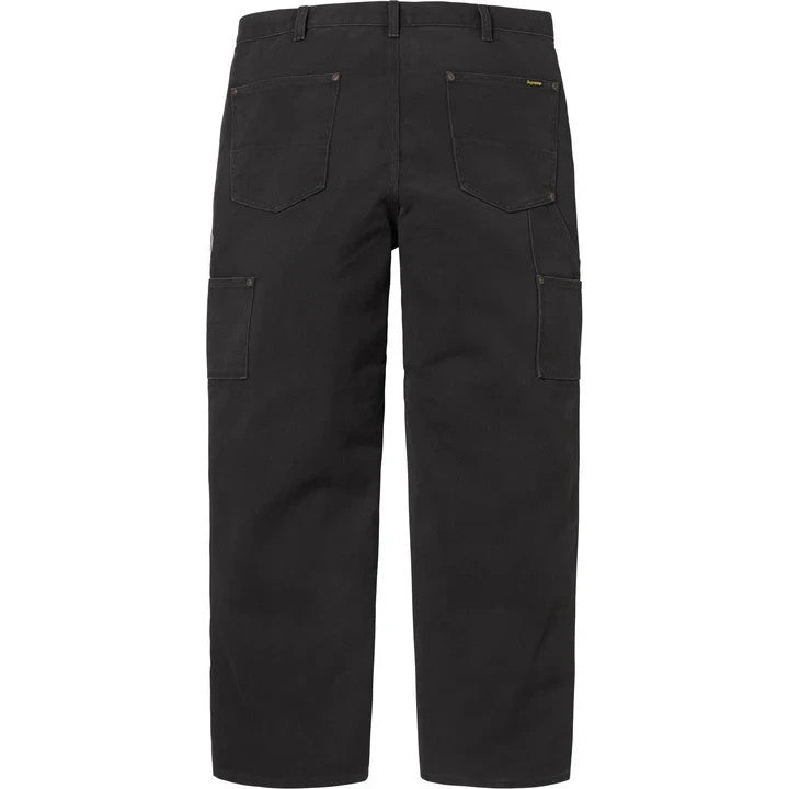 Supreme Reflective Double Knee Pant Black