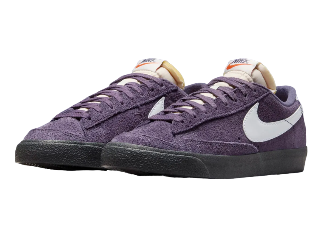 FQ8060-500 Nike Blazer Low '77 Vintage Dark Raisin Off Noir Sail (Women's)