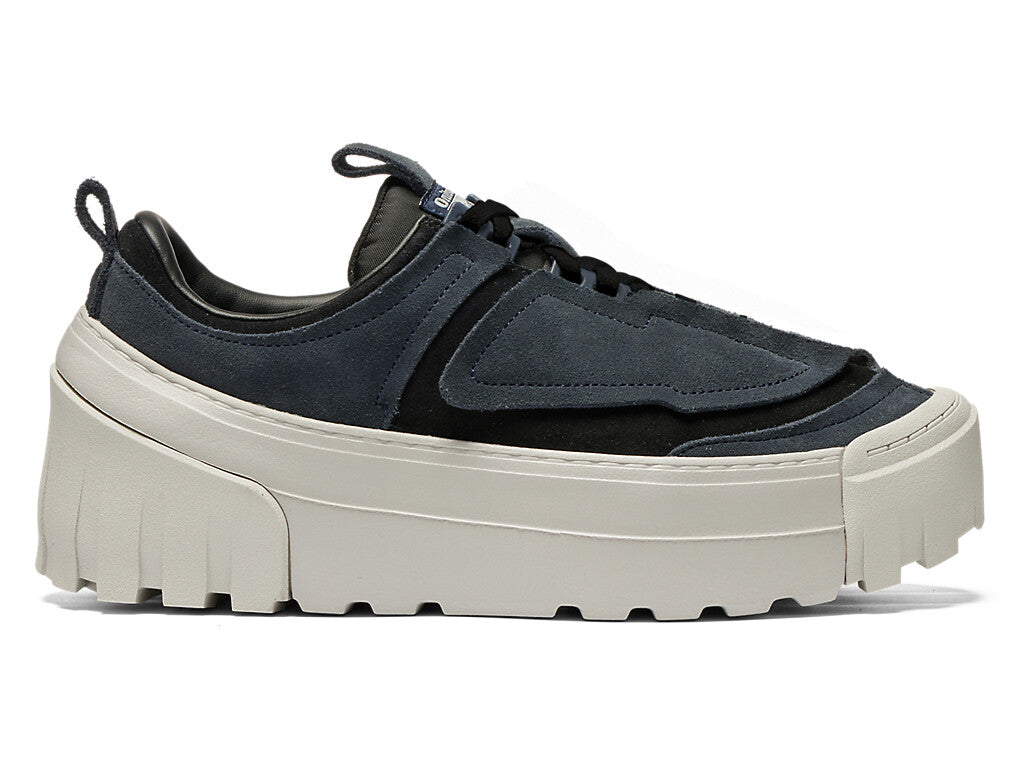 1183C399-400  Onitsuka Tiger Chunky Runner Lo Iron Navy Black (Men's)