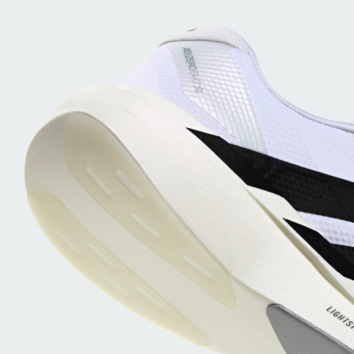 JR1912 adidas Adizero EVO SL Woven Footwear White Core Black (Men's)