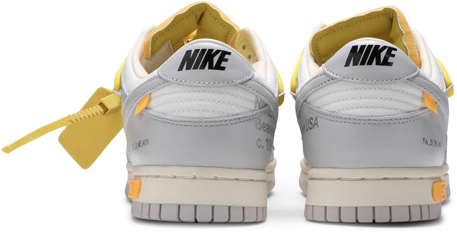 DM1602-103 Off-White Ã Nike Dunk Low 1 of 50 "Lot.29" (Men's)