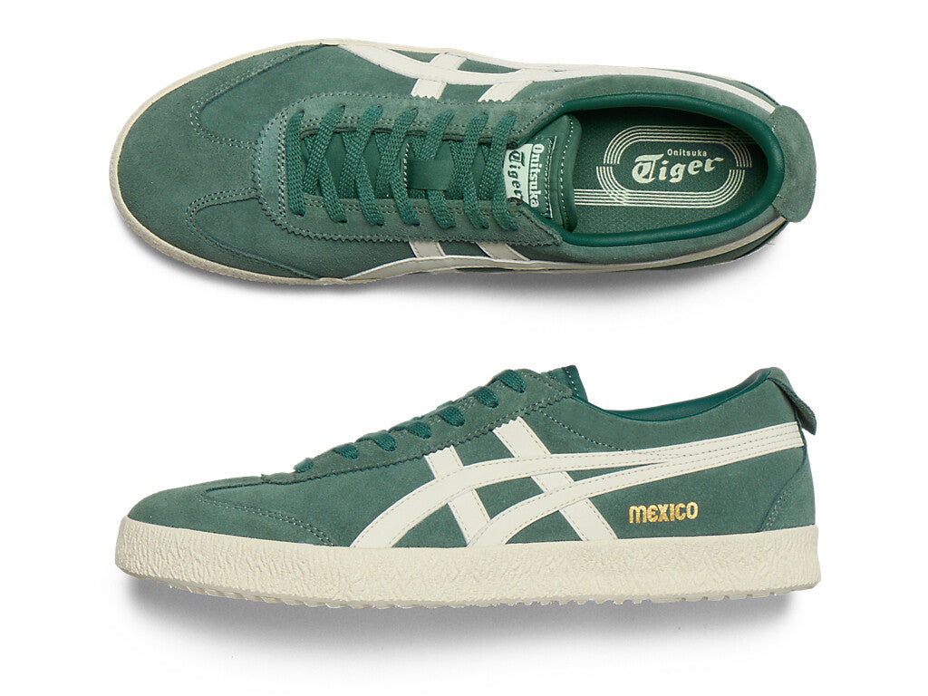 1183C344-300 Onitsuka Tiger Mexico 66 Delegation Pine Green Cream (Men's)