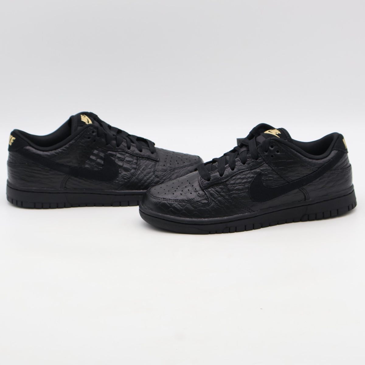 HV4388-001 Nike Dunk Low Crocodile Black (Women's)