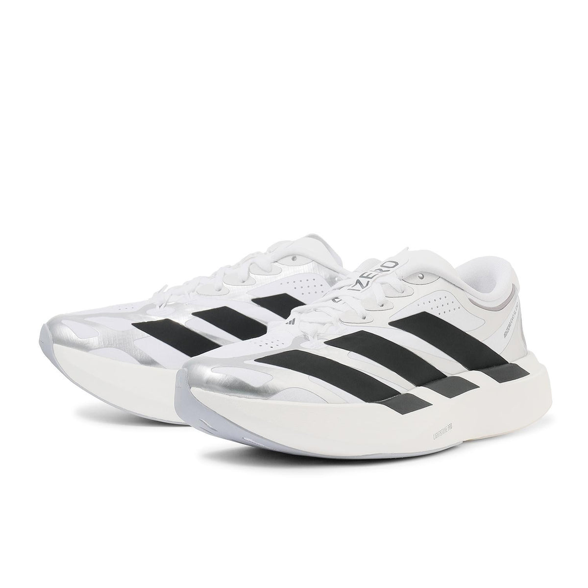 KI4782 adidas Adizero Evo SL EXO Cloud White Core Black Iron Metallic (Women's)
