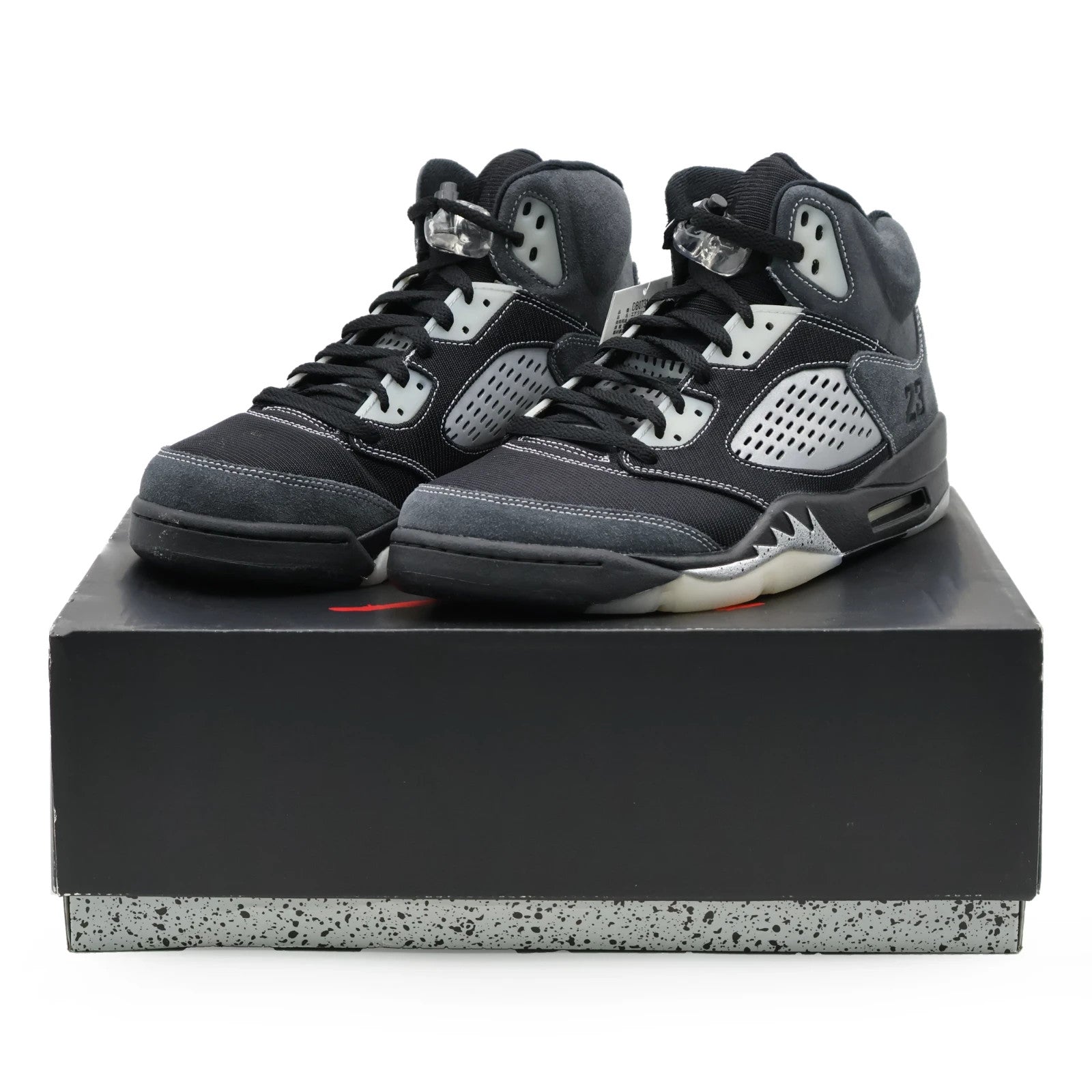 DB0731-001 Nike Air Jordan 5 Retro Anthracite Wolf Grey Clear Black Metal Silver
