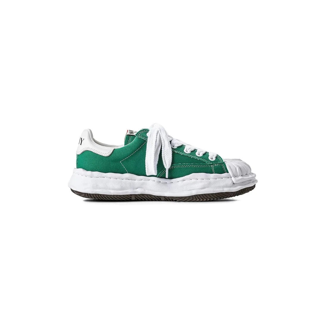 A08FW735-CL GREEN Maison MIHARA YASUHIRO BLAKEY Original Sole Canvas Low (Men's)