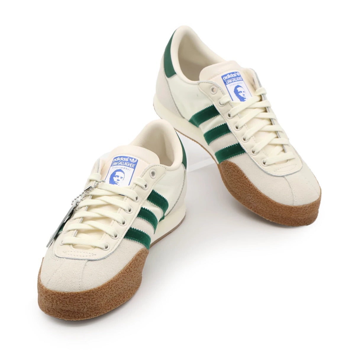 IF8358 Liam Gallagher adidas LG2 SPZL College Bottle Green Cream White (Men's)