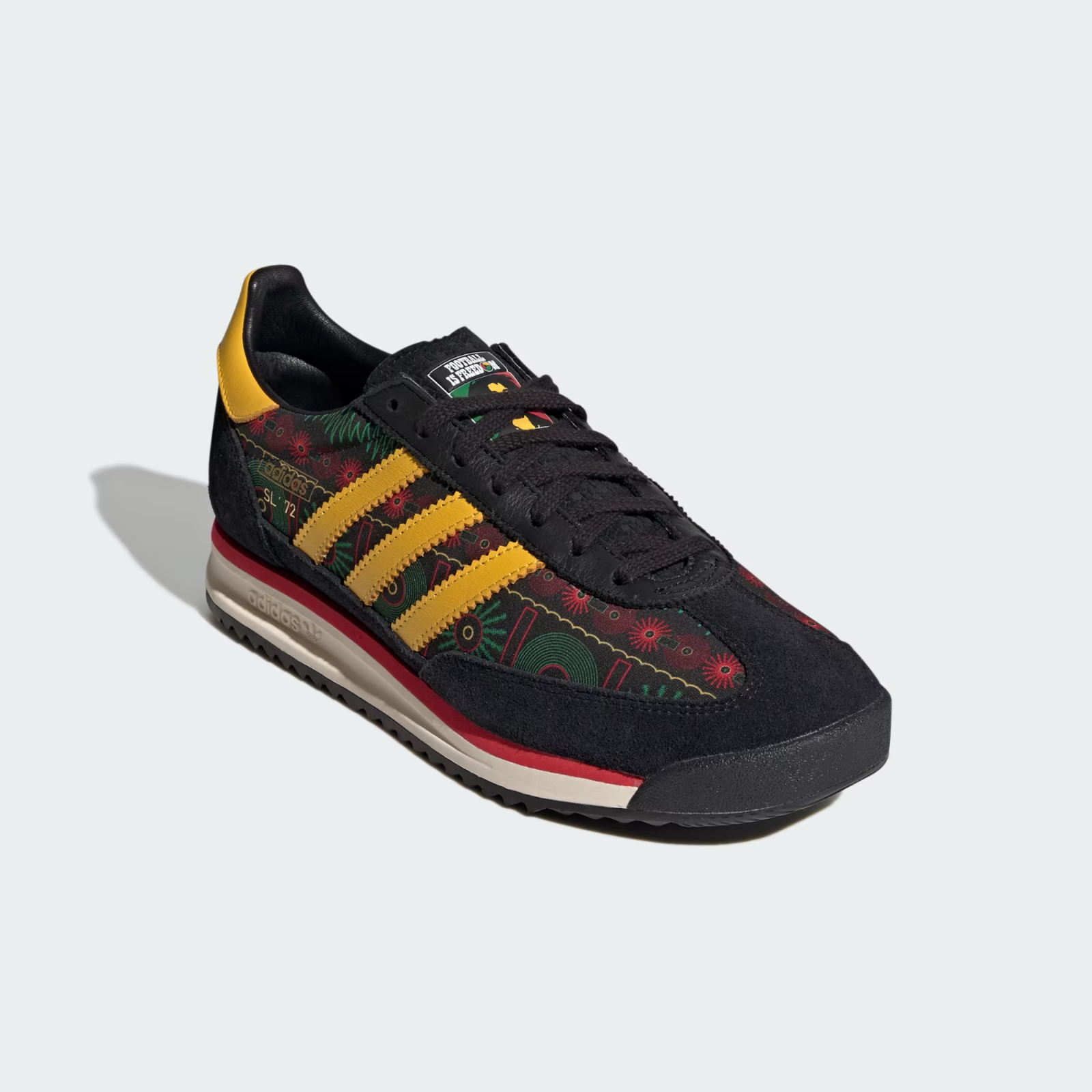 KJ4476 Bob Marley adidas SL72 Multi Colour Dark Green Red (Men's)