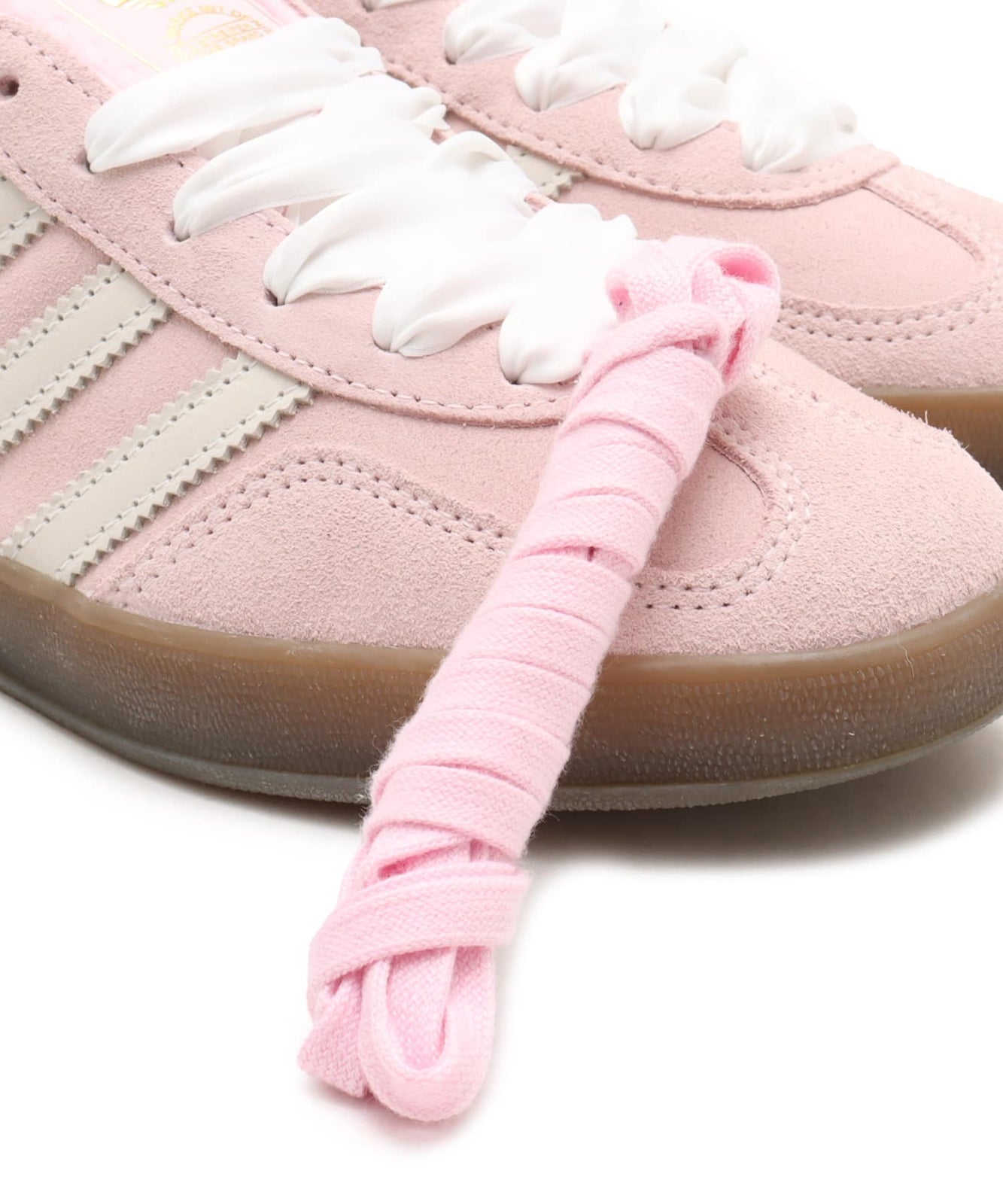 JI2716 adidas Originals Women's Gazelle Indoor Clear Pink Off White Gum (Women's
