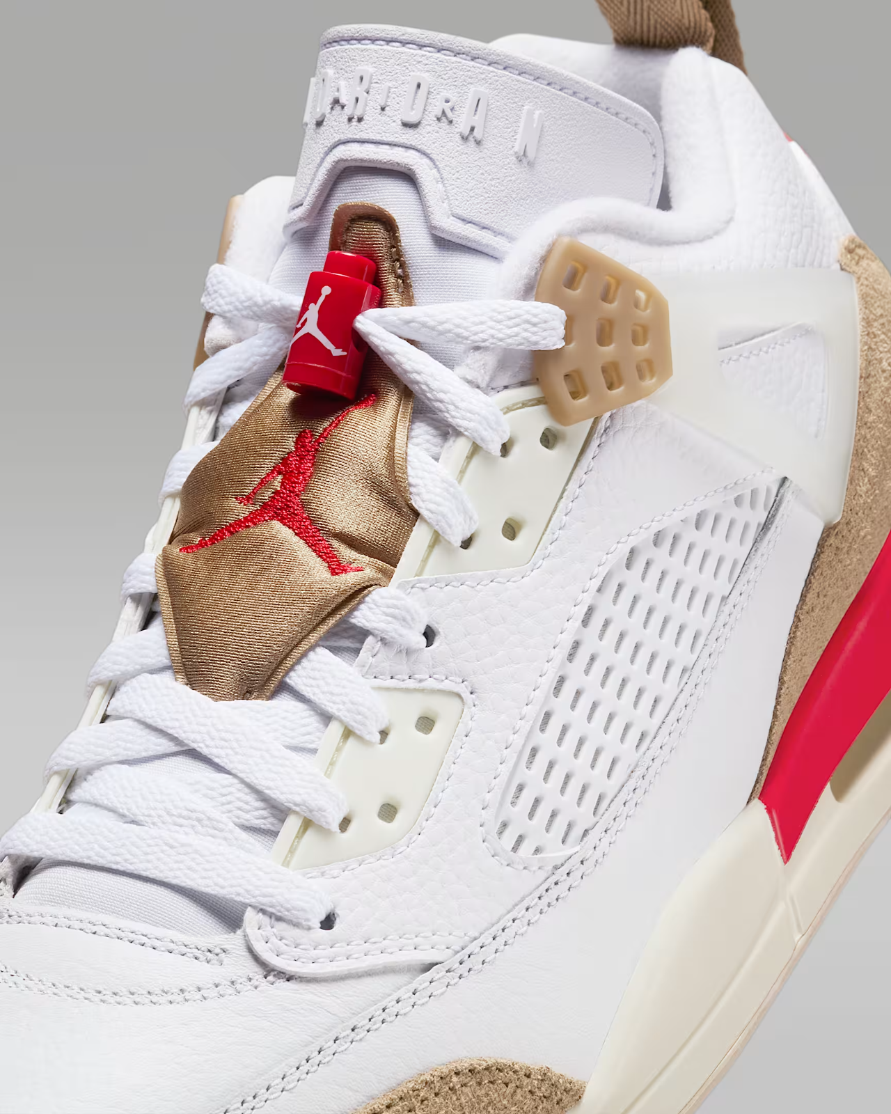 FQ1759-105 Nike Jordan Spizike Low White Desert Camo Sail Fire Red (Men's)