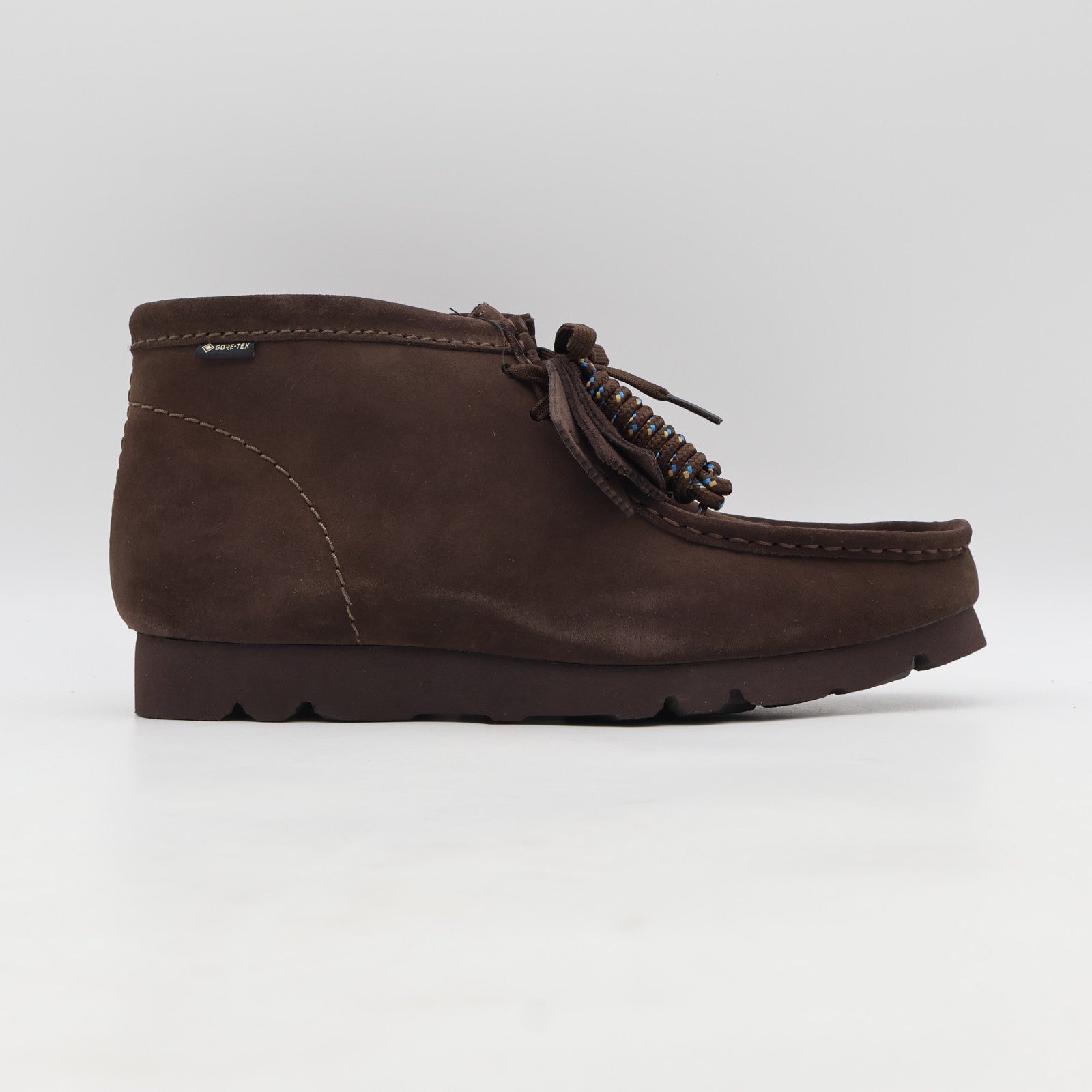 26183075 Clarks Wallabee Boot GORE-TEX Dark Brown Suede (Men's)