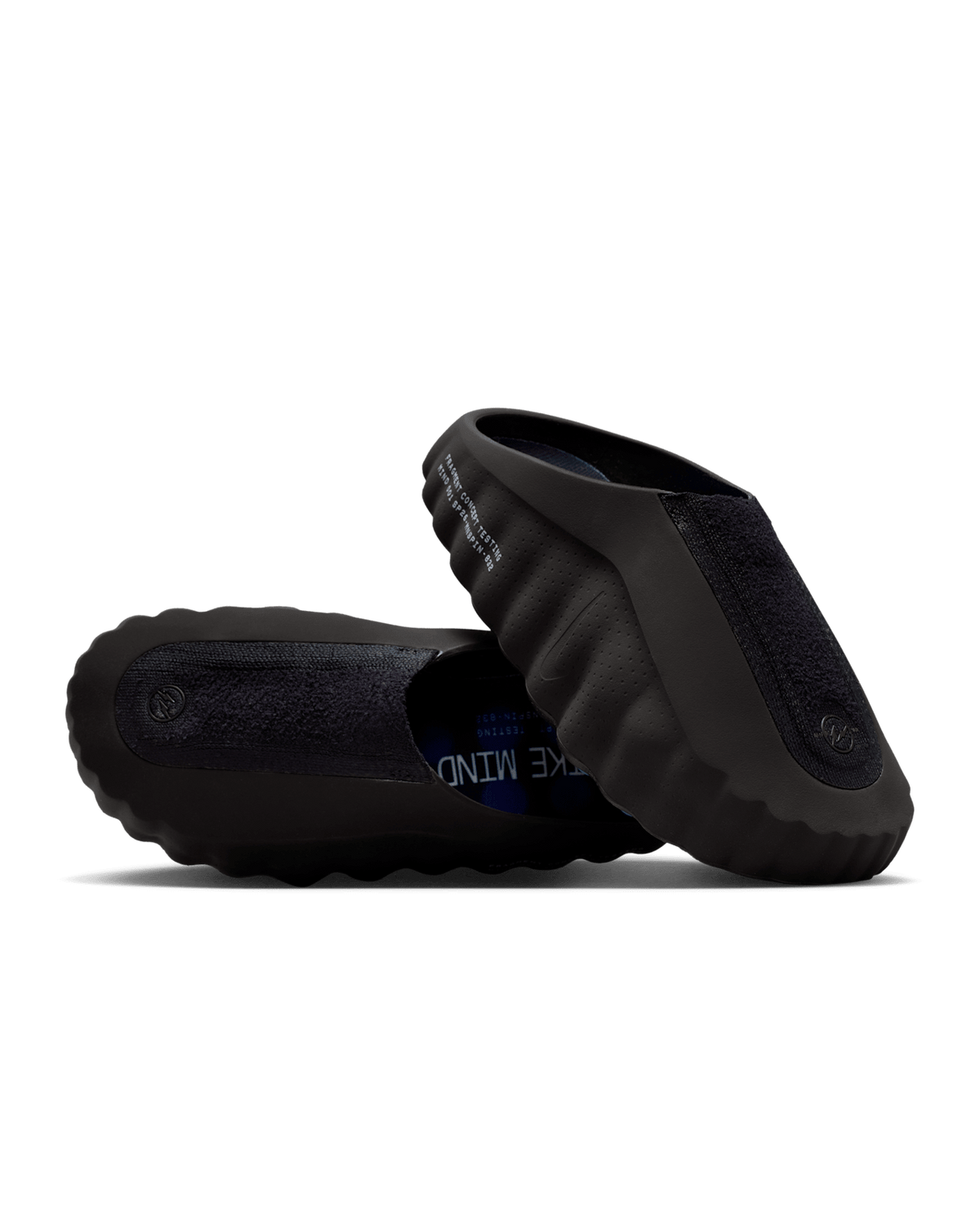 IQ8502-001 fragment design Nike Mind 001 Mules Black (Men's)