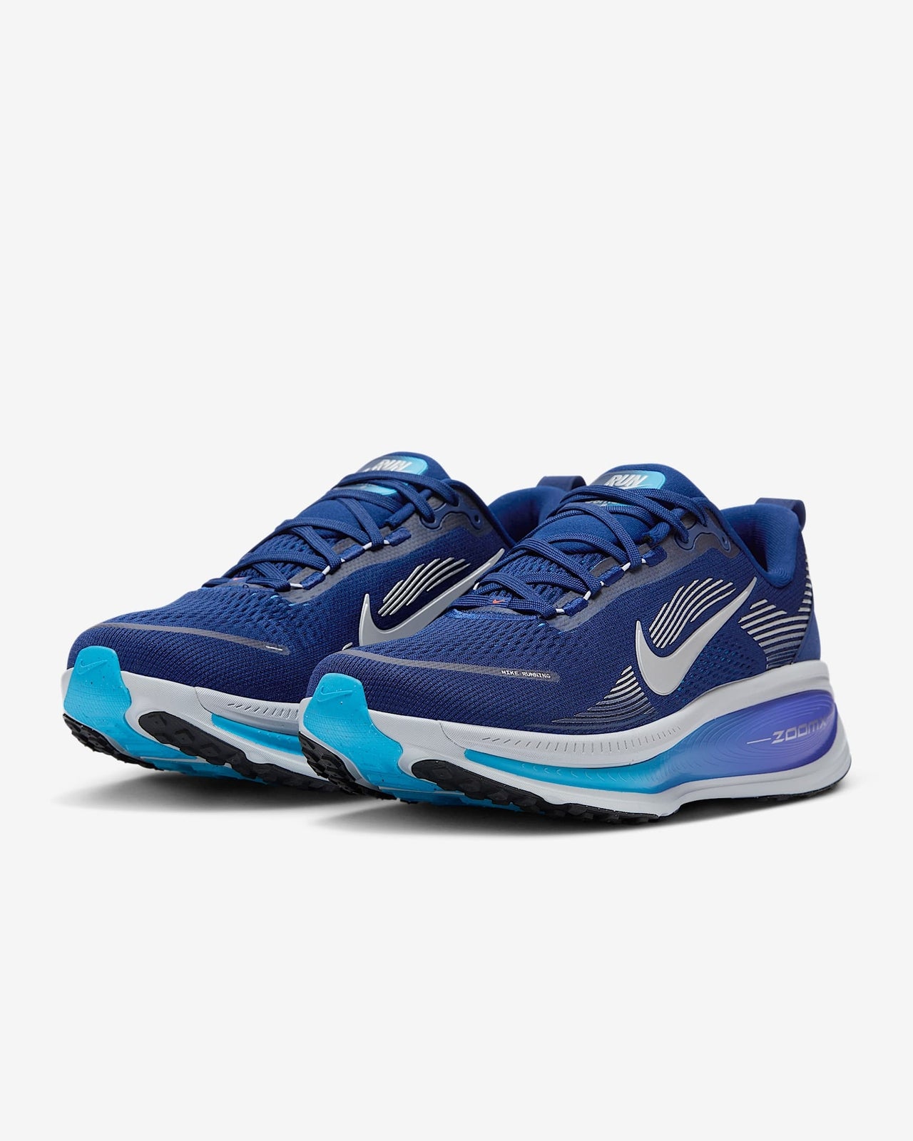 HM6803-401 Nike Vomero 18 Blue Void Blue Lightning Bright Crimson (Men's)