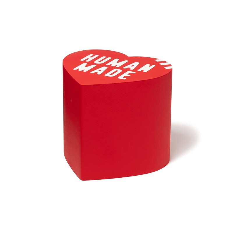 HUMAN MADE Heart Urethane Stool Red
