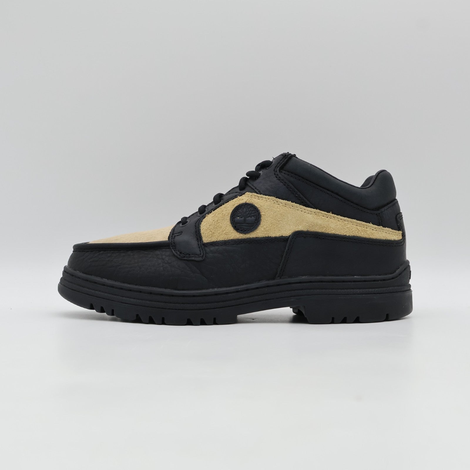 TB0A44AGW02 the Apartment Timberland Heritage Moc Toe Mid Beige Black (Men's)