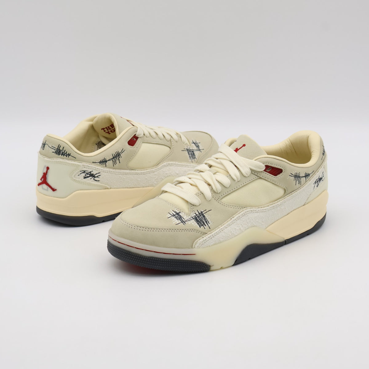 HQ2958-100 Who Decides War Ã Nike  Jordan Flight Court Muslin (Women's)