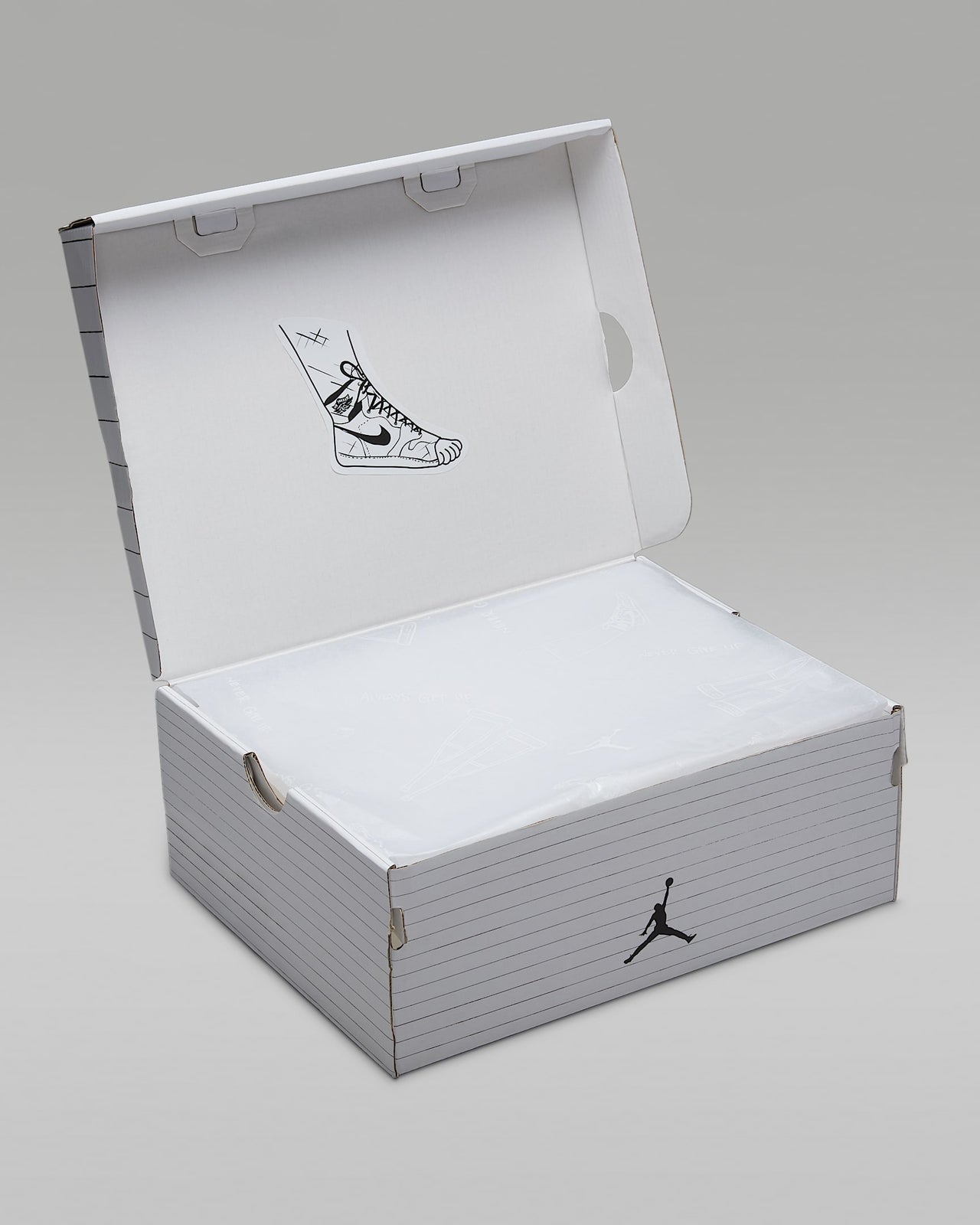 HF3210-001 Nike GS Air Jordan 1 Mid SS X-Ray