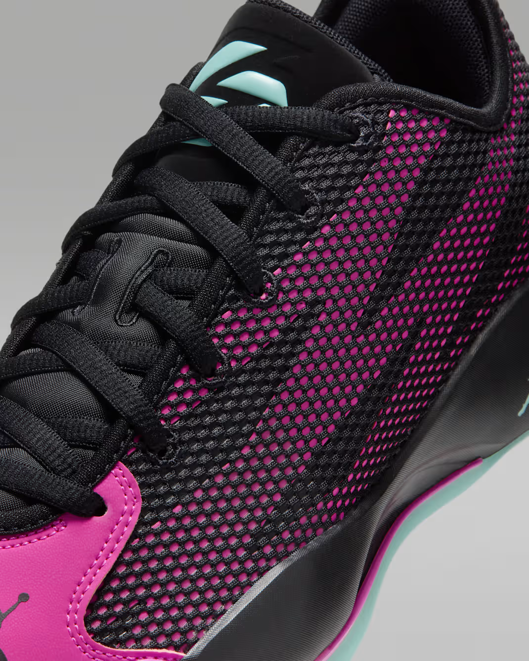 IF1611-004 Nike Luka 77 PF "Black/Laser Fuchsia" (Men's)