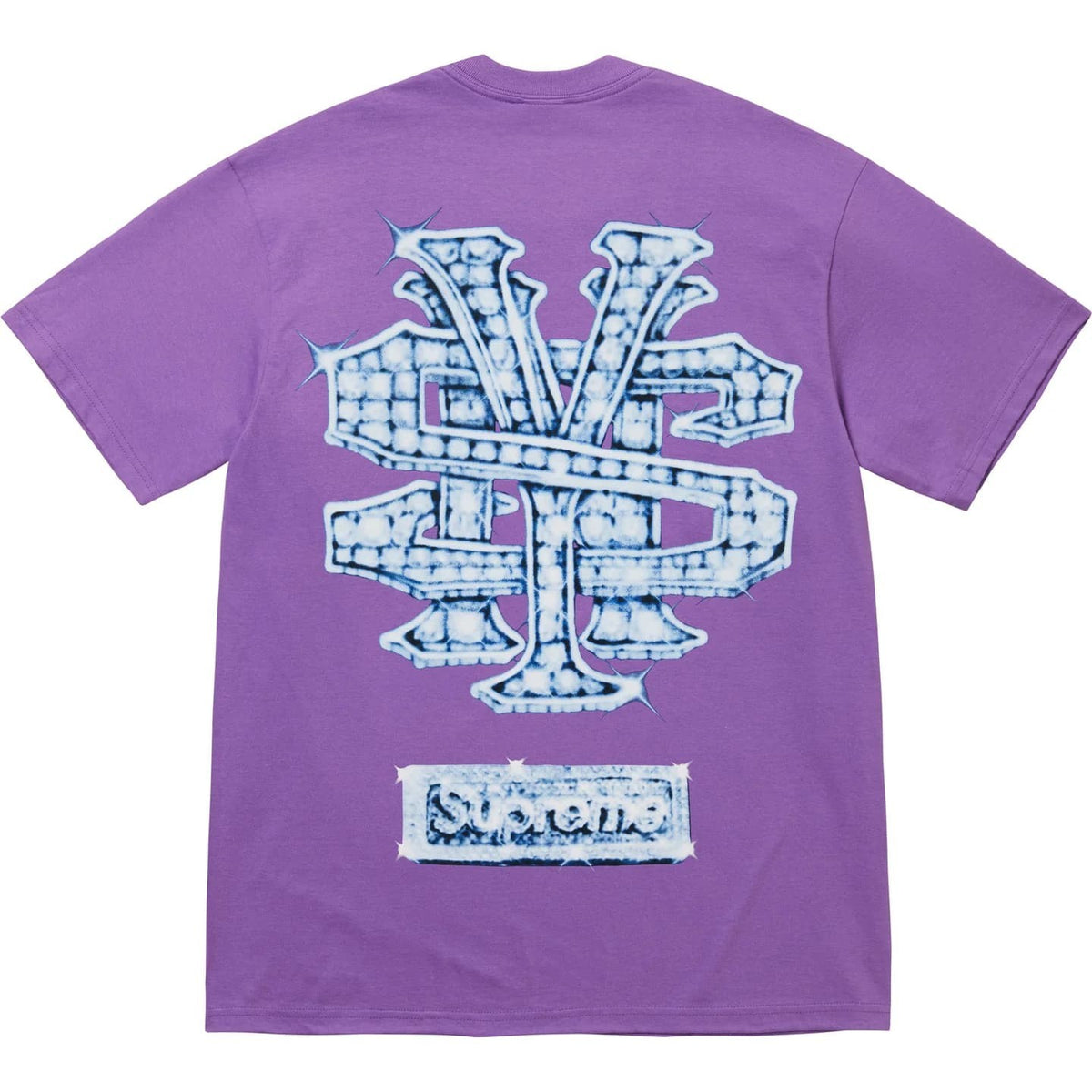 Supreme Snowman Tee Purple