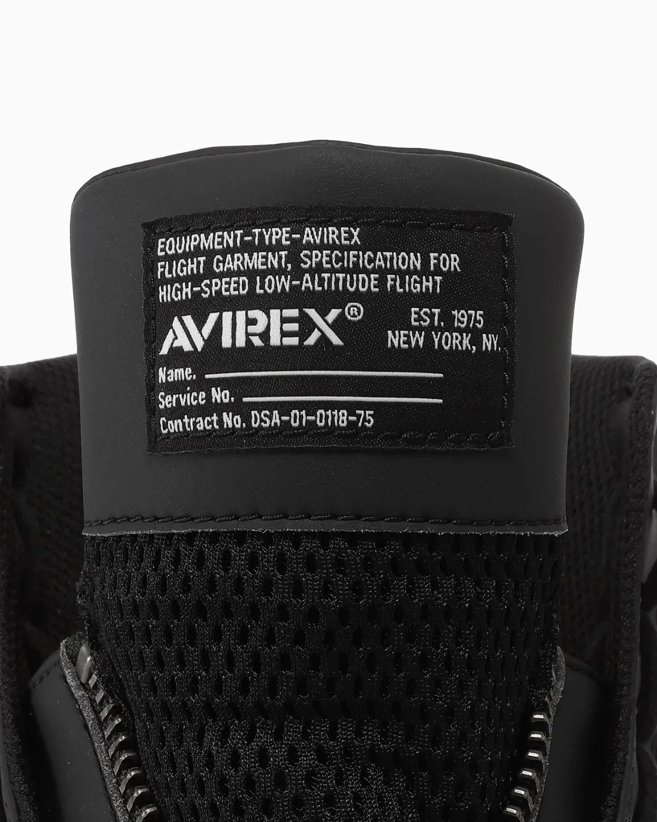 33702770 AVIREX Converse All Star PS 2 Centerzip Hi Black (Men's)