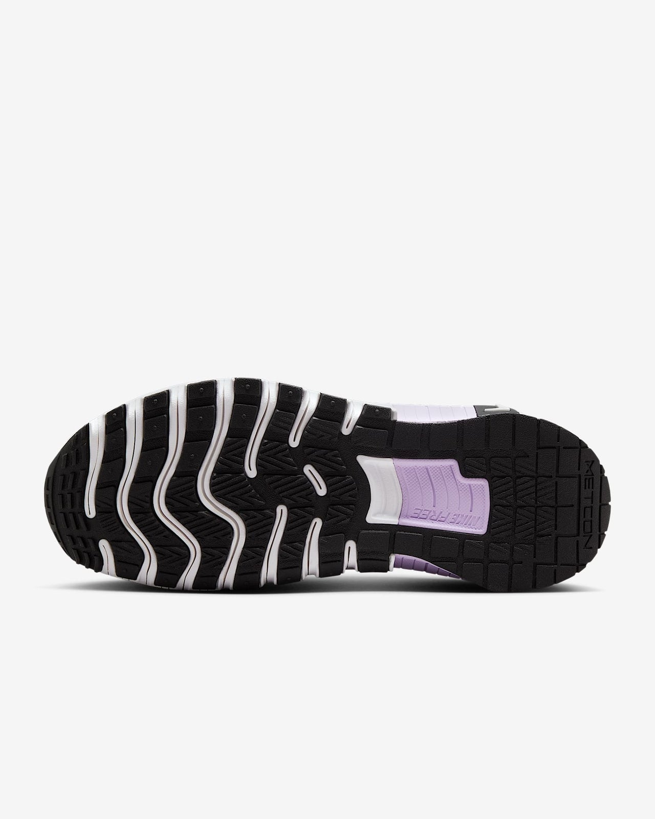 FJ7126-500 Nike Free Metcon 6 Barely Grape Lilac Bloom Black White (Women's)