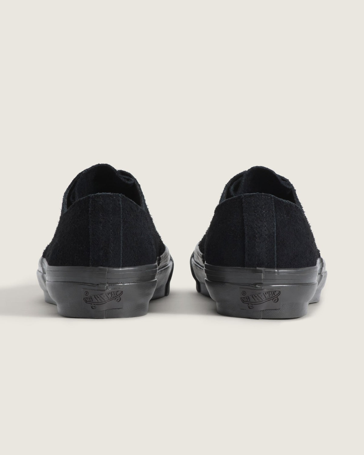 VN000EHFGBA Vans Premium Authentic Ease Hairy Suede "Black/Faded Black" (Men's)