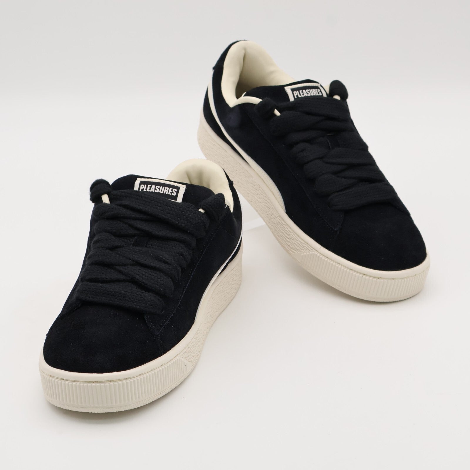 396057-01 PLEASURES Puma Suede XL Black (Men's)