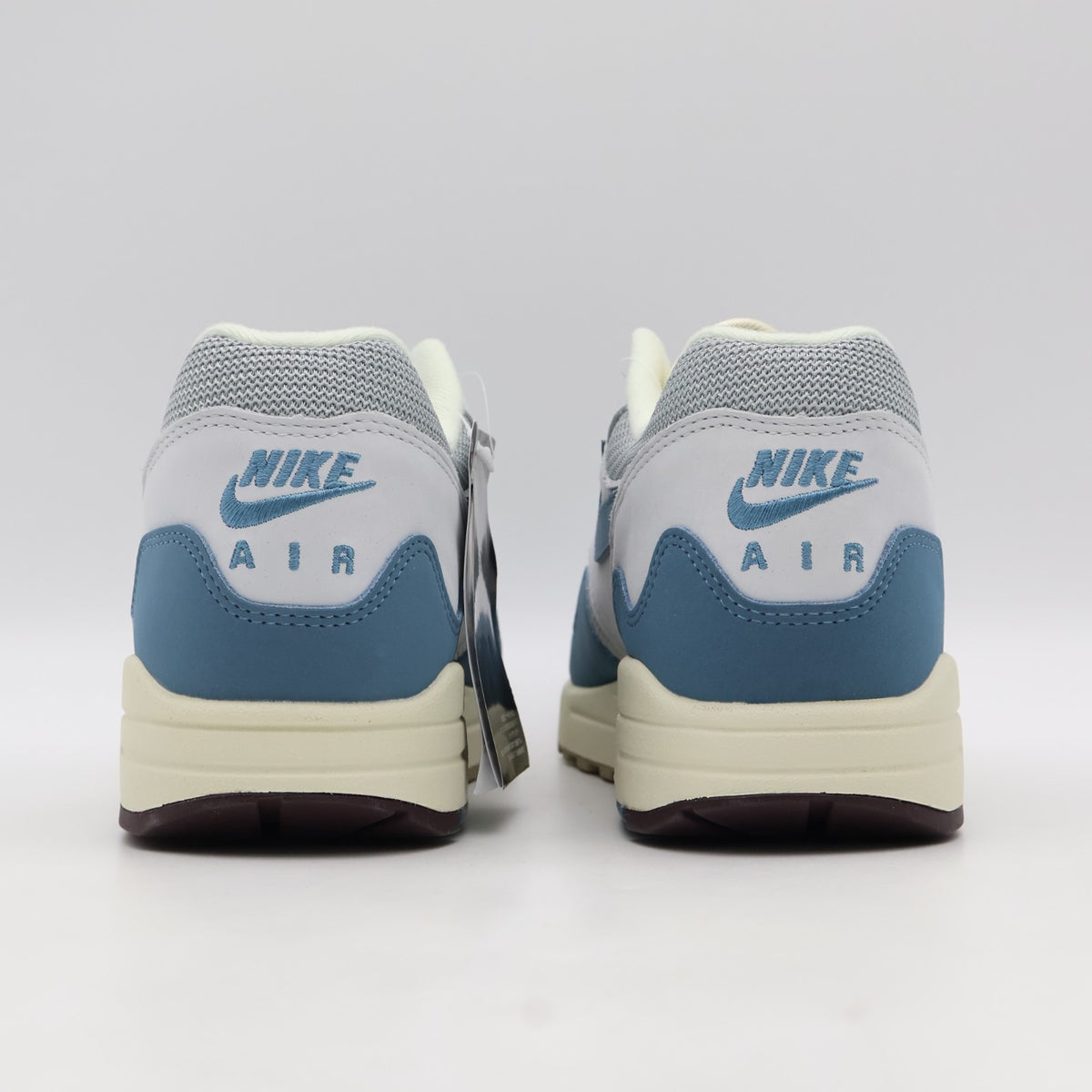 DH1348-004 Nike Air Max 1 Patta Waves Noise Aqua Metallic Silver Pure Platinum